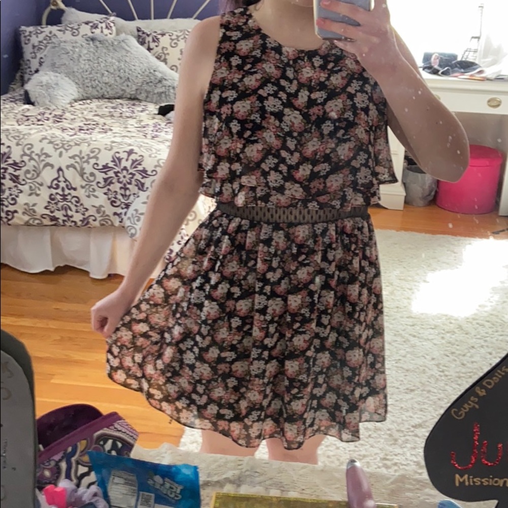 Lacy Floral Dress